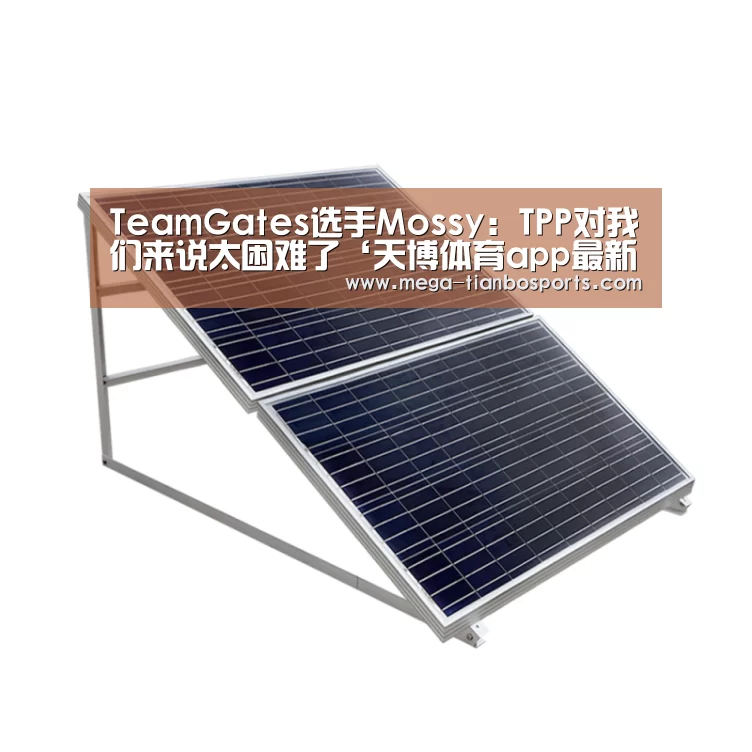 TeamGates选手Mossy:TPP对我们来说太困难了‘天博体育app最新版本’(图1) 天博app官网下载